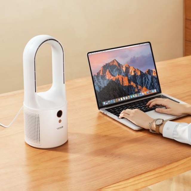 VEVOR Φορητός Ανεμιστήρας Χωρίς Λεπίδες 12.99 6 Ταχυτήτων για Υπνοδ...