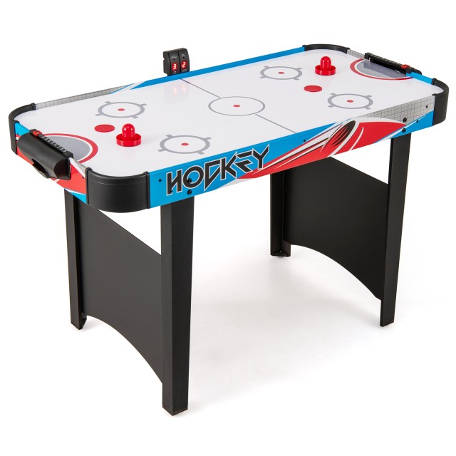 Costway Ηλεκτρικό Τραπέζι Air Hockey με LED Οθόνη 130 x 61 x 76 cm ...
