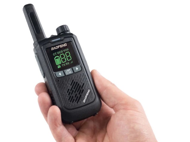 Σετ 2 Ασύρματων Walkie Talkie PMR Ραδιοτηλεφώνων με Ακουστικά 5907451353073 Verk Group