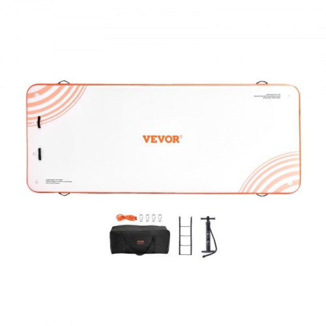 Φουσκωτή Πλατφόρμα VEVOR 15x6FT με Σκάλα & Τσάντα Μεταφοράς  CQFT12X6FTBJUOB8AV0