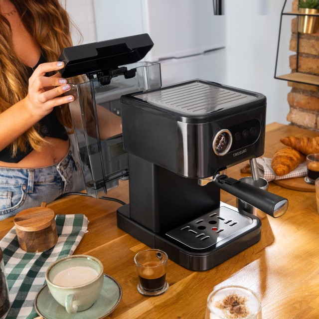 Cecotec Μηχανή Καφέ για Espresso και Cappuccino Power Espresso 20 P...