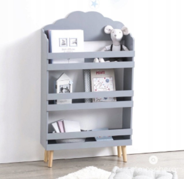 Atmosphera  Γκρι Ράφι Αποθήκευσης - 3 Επίπεδα 58 x 18 x 100 εκ.  127154B