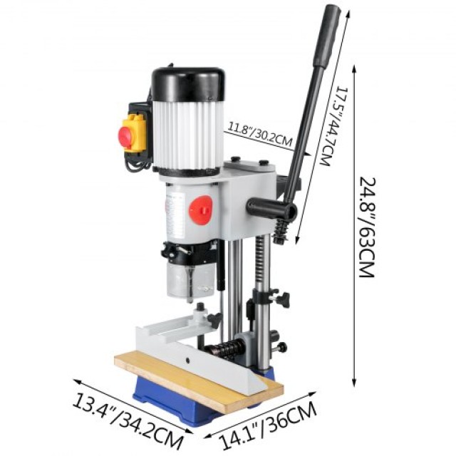 VEVOR Επιτραπέζιο Μηχάνημα Σκάλισμα Ξύλου 1/2 HP 1400RPM 60lbs 13mm  FSJMS36127A3Y0001V2