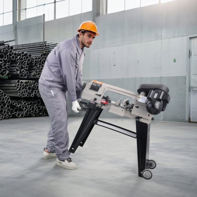 VEVOR Μεταλλική Οριζόντια Ταινιοπρίονα 4x6 550W Μεταβλητή Ταχύτητα 220V BXSSJSSPDJBKHTKDKV2