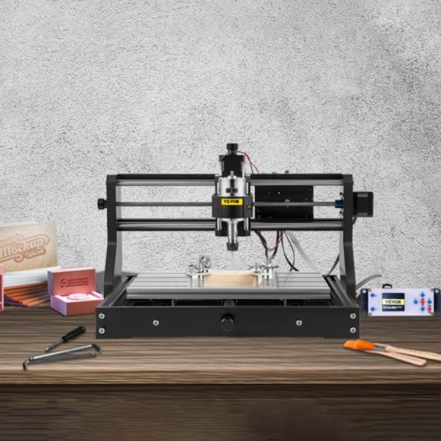 VEVOR  Μηχανή CNC 3018 Pro 3 Άξονες Χάραξης με Offline Controller για Πλαστικό, Ακρυλικό, PVC, Ξύλο DKJ3018PROJCK0001V2