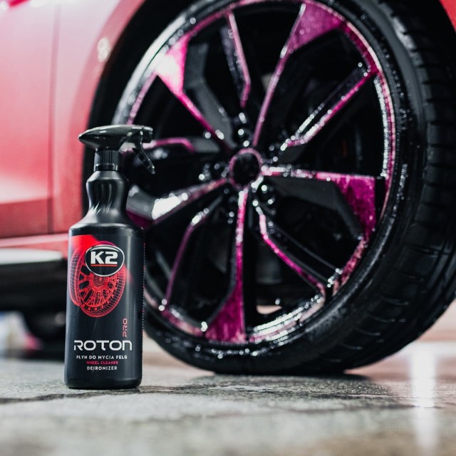 K2 ROTON PRO: Υγρό Καθαριστικό Ζαντών με Κόκκινη Δράση D1001