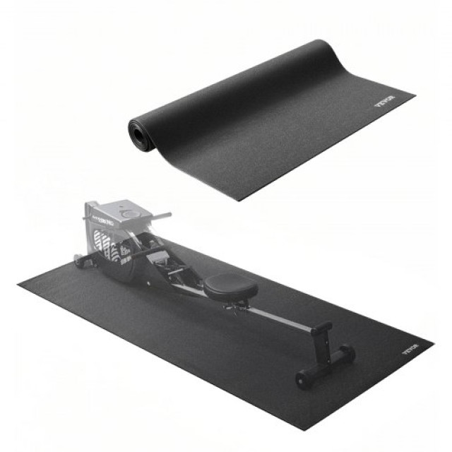 VEVOR Στρώμα Διαδρόμου για Χαλί 6mm 915x1980mm Εξοπλισμός Άσκησης J...