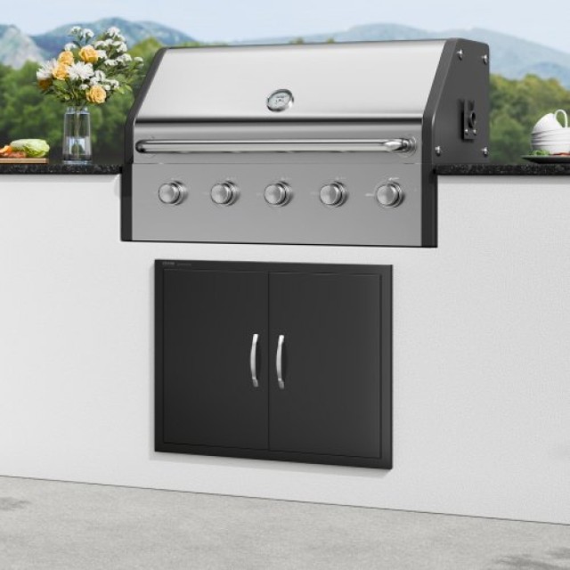 Πόρτα BBQ VEVOR 788x610mm Διπλή Εξωτερική Κουζίνα  SMMBSCJMHS31CL51JV0