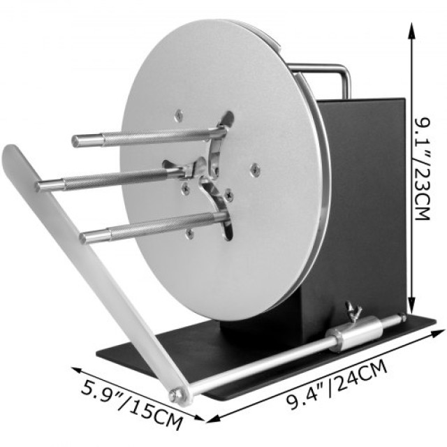 VEVOR  Μηχανή Επανατύλιξης Ετικετών 120mm, Διπλής Κατεύθυνσης, Συγχρονισμός με Εκτυπωτές, Διάμετρος 220mm BQJBJR9DDG0000001V2