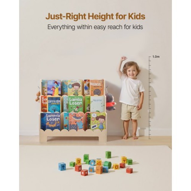 VEVOR Ράφι Montessori 3 Επιπέδων ETCWJJZMZ213NLXZJ001V0
