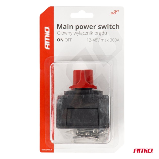 Κύριος διακόπτης ισχύος 12-48V μέγ. 300A ,03838 AMiO