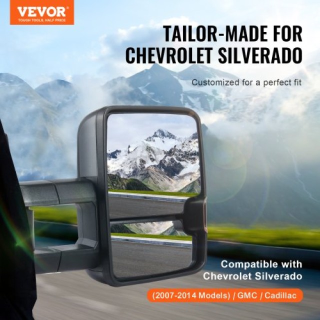 Καθρέπτες Ρυμούλκησης VEVOR για Chevrolet Silverado/GMC/Cadillac (2...