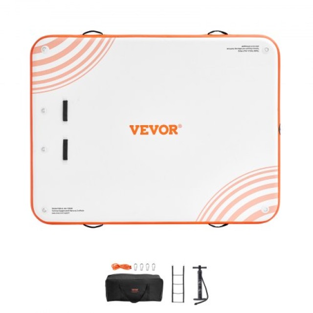 Φουσκωτή Πλατφόρμα VEVOR 8x6FT με Σκάλα & Τσάντα Μεταφοράς  CQFT8X6FTBJHAP236V0