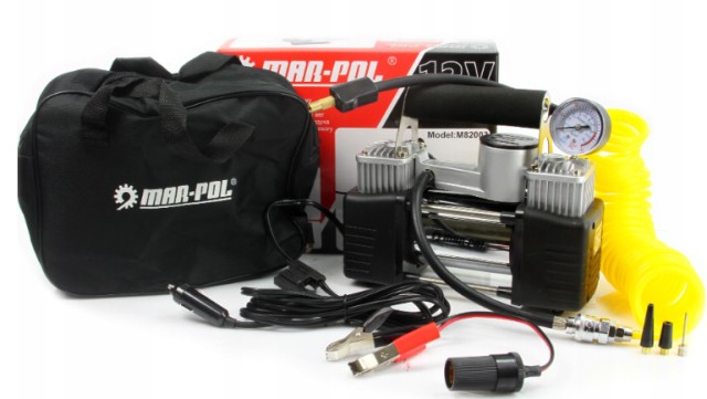 Αεροσυμπιεστής Αυτοκινήτου 12V με 2 Έμβολα  M82003 MAR-POL