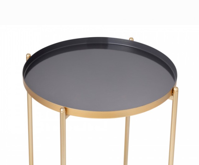 Βοηθητικό Τραπεζάκι Ella 38cm Γκρι  8719743325067 Lifa-Living