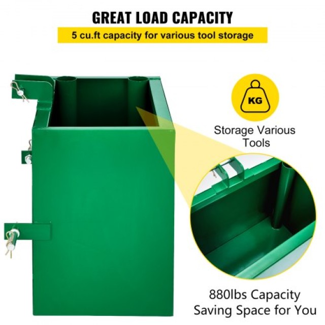 VEVOR Κουτί Αντίβαρου 3 Σημείων, 800lbs, Πράσινο  YZXSD1L2YCGREEN01V0