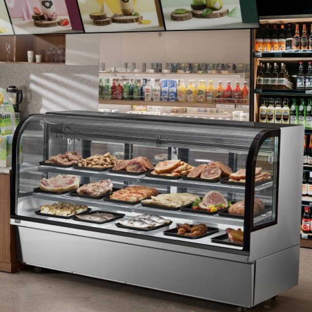 VEVOR  Ψυγείο Βιτρίνα Αρτοποιίας 32 cu ft/901L 4 Επίπεδα SSZSJLDHX32CG1V9UV2