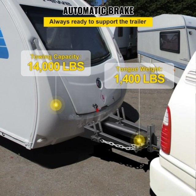 Ζυγιστικό Σύστημα Ρυμούλκησης VEVOR, Χωρητικότητα 1400 lb με Έλεγχο Ταλάντωσης  LTSFPGJZZY234F4T4V0