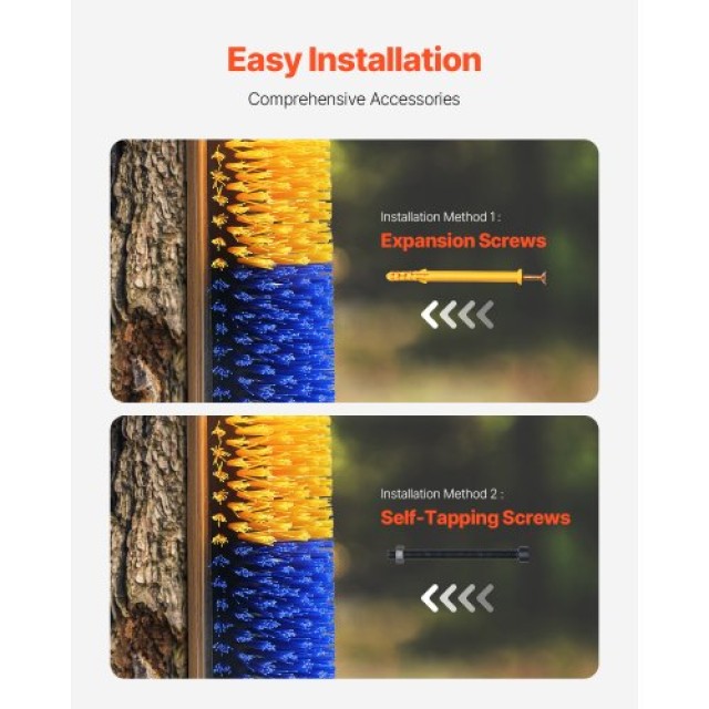 VEVOR Βούρτσα Ξυσίματος Ζώων 6τμχ Ανακούφιση Φαγούρας Αλόγων 43.4 ε...