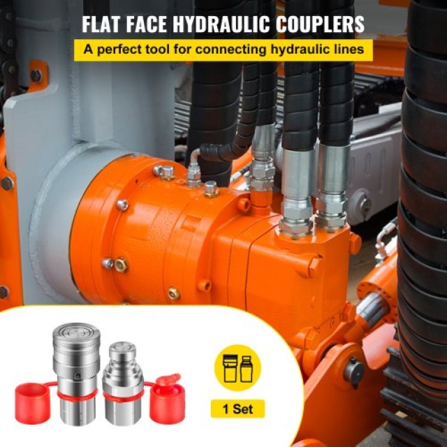 Υδραυλικοί Συζεύκτες VEVOR 1/2” για Bobcat, Case, Kubota  YYJT12B12N1DZ2801V0