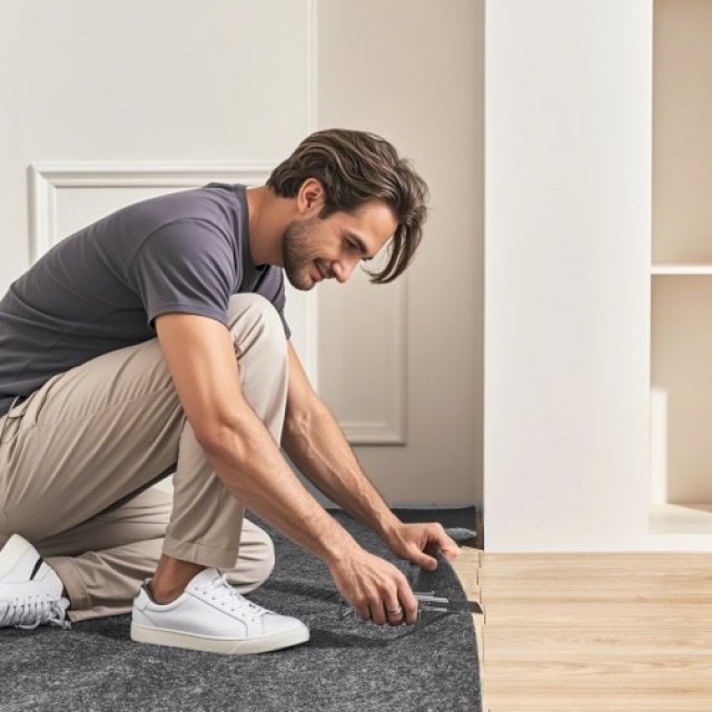 VEVOR  Χαλί Αντιολισθητικό 2750 x 3660 mm για Όλα τα Δάπεδα  BFHDTDSXPMFHLSBLLV0