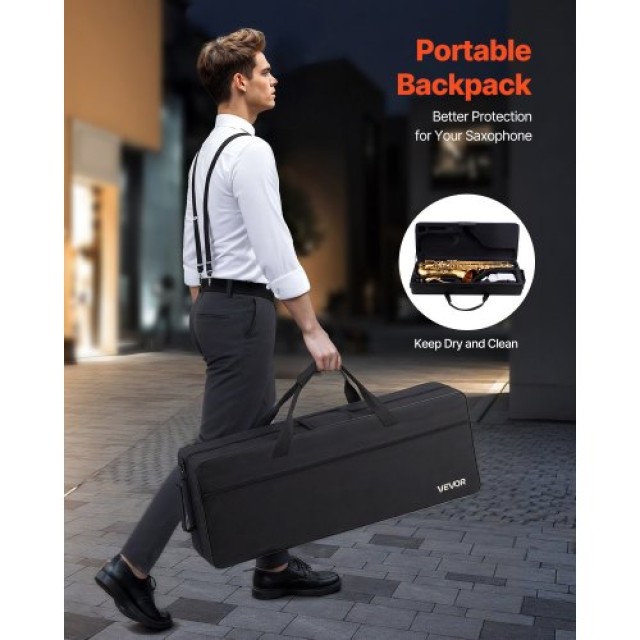 VEVOR Σαξόφωνο Τενόρο Μπρονζέ Σι Μπεμόλ με Θήκη και Επιστόμιο WGSKS... VEVOR Σαξόφωνο Τενόρο Μπρονζέ Σι Μπεμόλ με Θήκη και Επιστόμιο WGSKS...