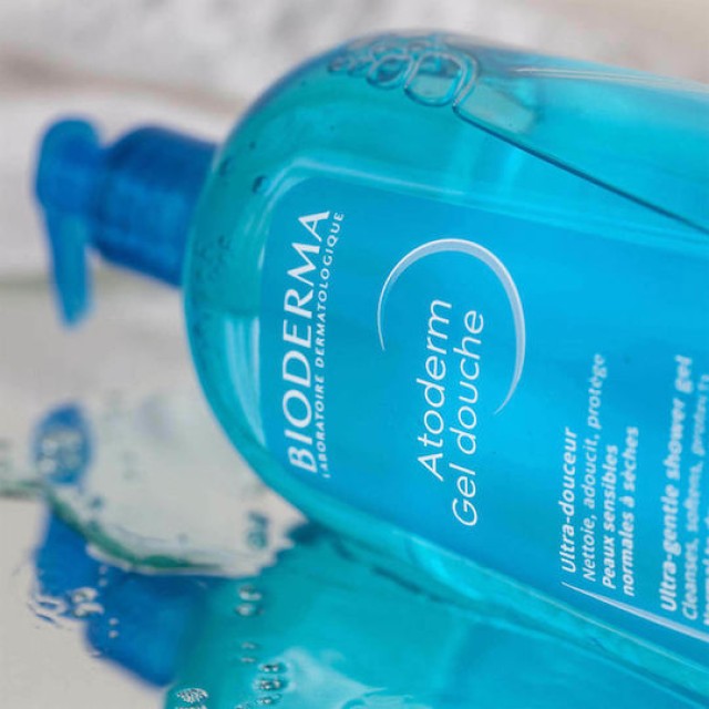 Bioderma Atoderm Gentle Dry Sensitive Skin Gel για το Σώμα 1000ml 3...