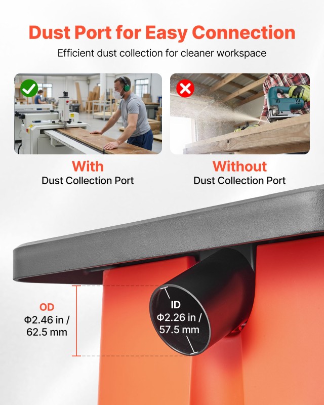 VEVOR Ηλεκτρικό Τριβείο Ταλαντώσεων 2000RPM, με 6 Κάλυπτρα (12.7–76...