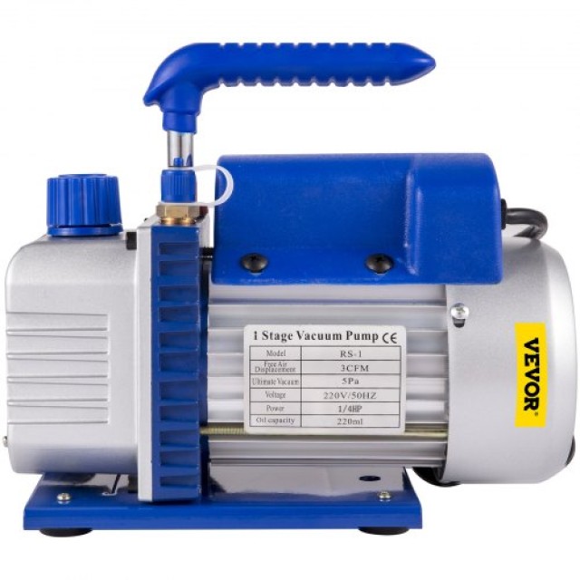 Αντλία Κενού 3CFM 1/3HP για Ψυκτικά R134a  3CFM1-3HPZKBOC001V2