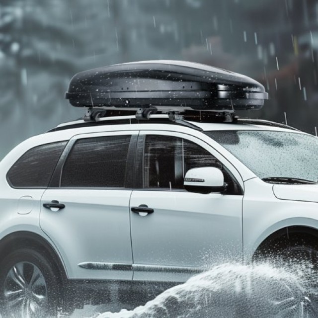 VEVOR Μπαγκαζιέρα Οροφής 8 Κυβικών Ποδιών ABS για SUV & Αυτοκίνητα  CDXLXHS8LFYCRA5XPV0