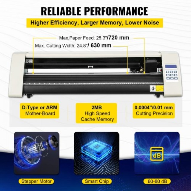 Κοπτικό Βινυλίου VEVOR 28 με Βάση Δαπέδου  KZJ720MMSJBS00001V2