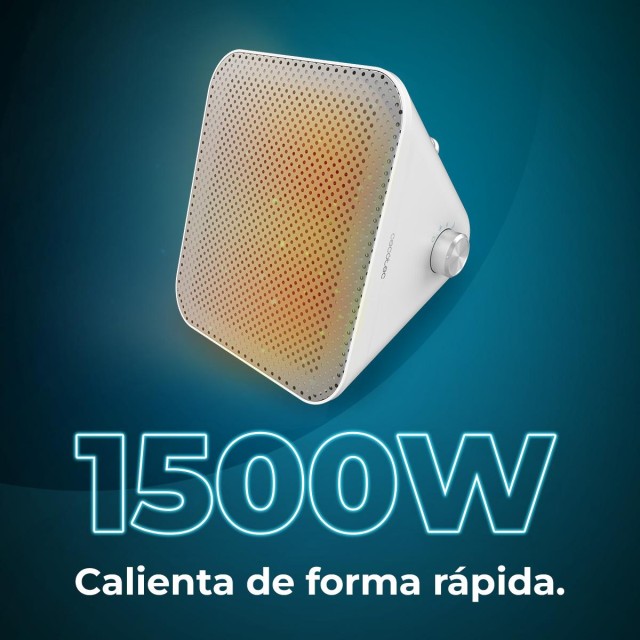 CECOTEC  Θερμαντικό ReadyWarm 1500 Max Ceramic Design Λευκό με 1500...