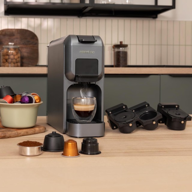 Καφετιέρα Espresso 4 σε 1 για Αλεσμένο Καφέ & Κάψουλες, 1350W & Πίεση 20 bar CEC-01851 Cecotec