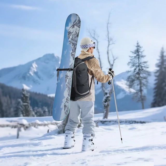 VEVOR Σακίδιο Μεταφοράς Μπότες Σκι 65L με Δυνατότητα Μεταφοράς Χιον... VEVOR Σακίδιο Μεταφοράς Μπότες Σκι 65L με Δυνατότητα Μεταφοράς Χιον...