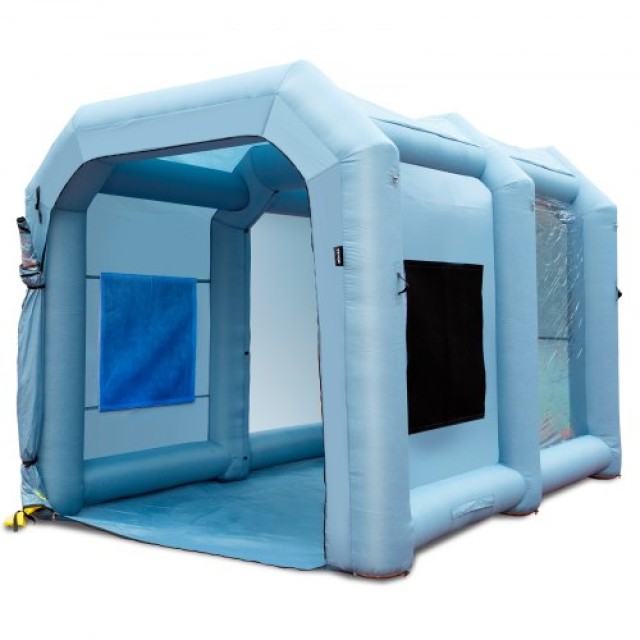 Φουσκωτή Καμπίνα Βαφής VEVOR 13x10x9ft με Φίλτρο & Φυσητήρα 950W  C...