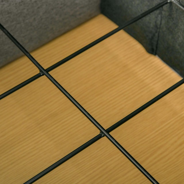 HOMCOM πάγκος κρεβατιού με αποθηκευτικό χώρο σε ύφασμα, 120x50x44cm...