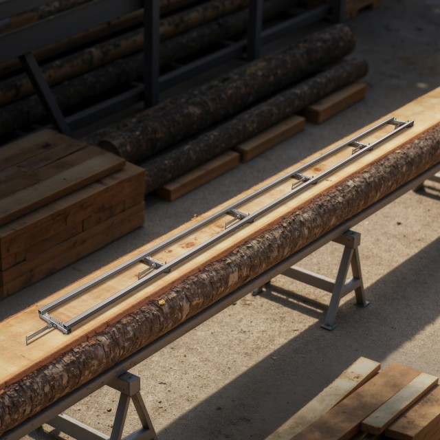 VEVOR Ράγα Οδηγός Αλυσοπρίονου, Ρυθμιζόμενη 4.57μ με Κιτ Δοκών για ...