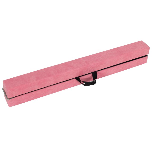 Costway Κανατάκι Πτυσσόμενο Ισορροπιστής 240cm Με Λαβή, Ροζ FH10129FS
