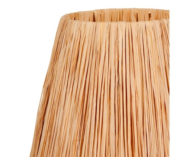 Ostaria Λάμπα γυάλινη με σχοινί Haddock h40 Φυσικό χρώμα -37515