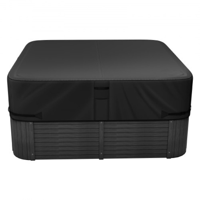 VEVOR Κάλυμμα Υδρομασάζ Εξωτερικού Χώρου 2285x2285x508mm Αδιάβροχο ...