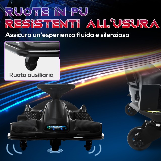 HOMCOM Ηλεκτρικό Go Kart για Παιδιά 8-12 Ετών Ταχύτητα 3-8 χλμ/ώρα ...
