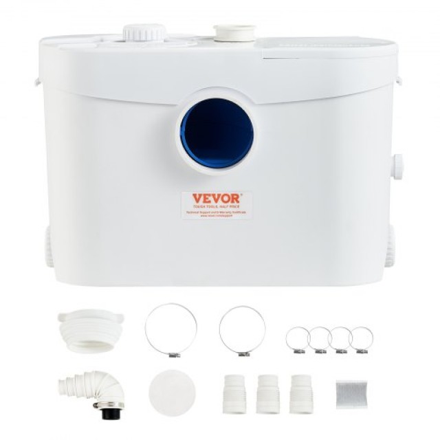 Αντλία Μακερατέρ VEVOR 700W για Υπόγειο με 3 Εισόδους Νερού  MTJZBX...