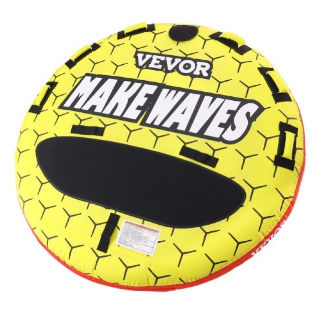VEVOR  Φουσκωτό Τούμπα Θαλάσσης για 1-3 Άτομα, 510 lbs, 63 Στρογγυλό, Πλήρης Κάλυψη Νάιλον, Λαβές EVA, Βαλβίδα Ασφαλείας CQTLPDYX3R000A9FSV0