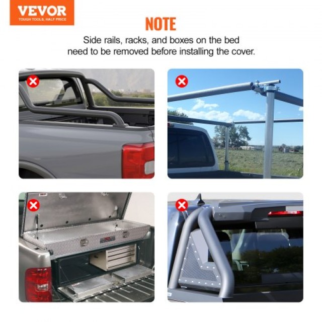 Κάλυμμα Καρότσας VEVOR Tri-Fold για Toyota Tundra 2014-2024  ZDSKCHBXGZDS8O2N7V9