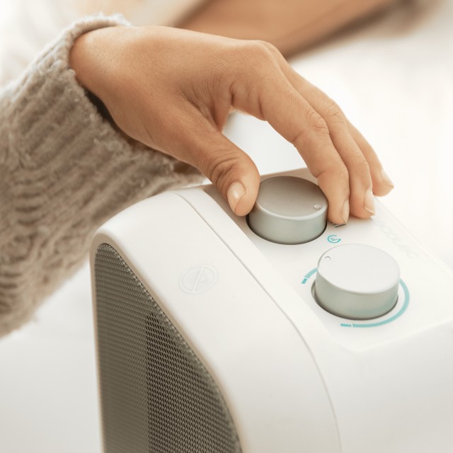 CECOTEC  Θερμαντικό ReadyWarm 1500 Max Κεραμικό Περιστρεφόμενο Λευκό με 1500 W, Ρυθμιζόμενο Θερμοστάτη και 3 Λειτουργίες  CEC-08271