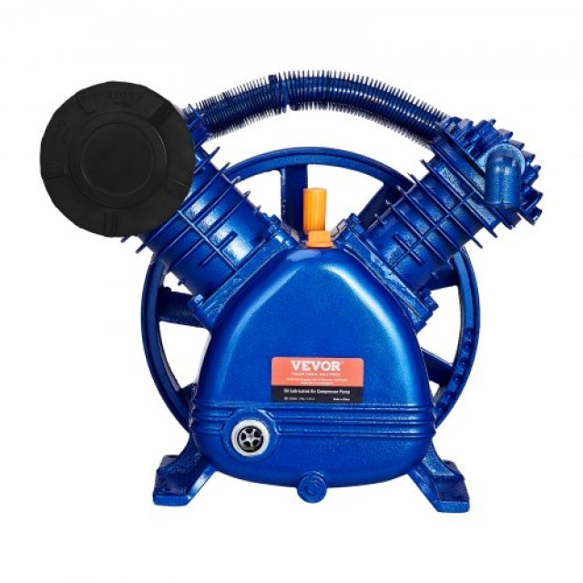 VEVOR  Κεφαλή Αντλίας Αεροσυμπιεστή 5.5HP 5.75CFM @ 90PSI 2-Κύλινδρος Πιστονιού KQYSJBTSGBTCUHG46V0