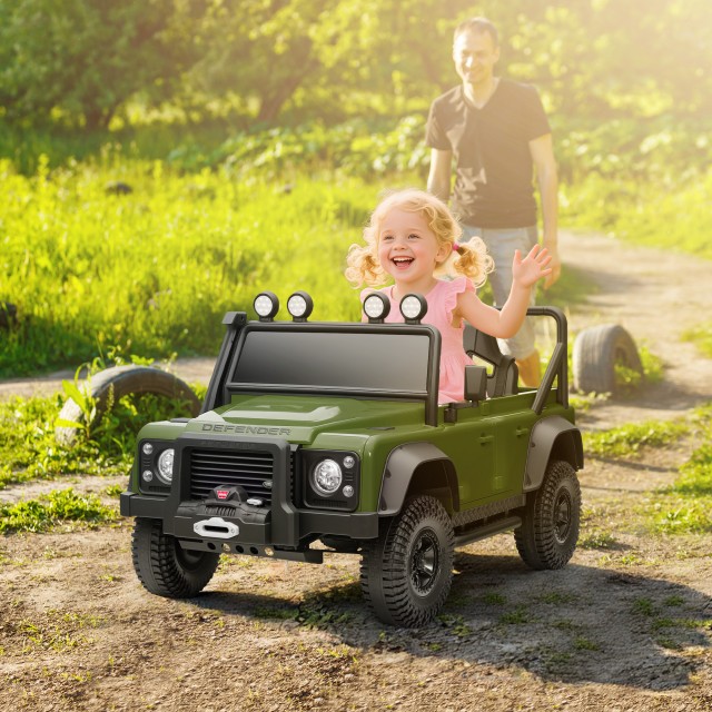AIYAPLAY Ηλεκτρικό Αυτοκίνητο για Παιδιά 3-5 Ετών Land Rover Επίσημ...