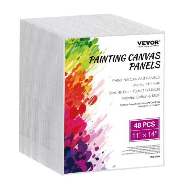 VEVOR Σετ 48 Καμβάδων Ζωγραφικής 11x14 ιντσών HHFB1114INCHHG6LOV0