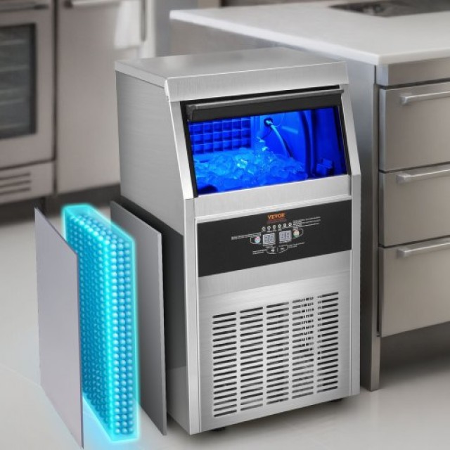 VEVOR Επαγγελματική Παγομηχανή 80lbs/24H 40 Κύβοι  QSYYTSFBZBJQSIQHGV2