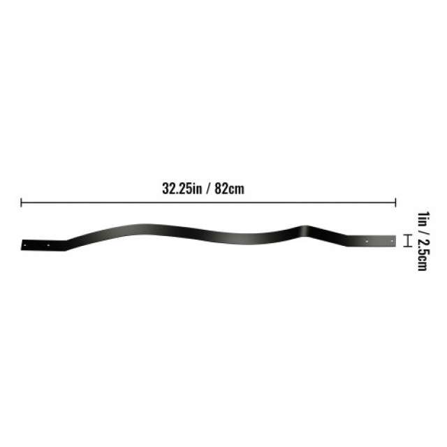 Σετ 51 Μεταλλικά Κάγκελα VEVOR 32.25 για Σκάλες  TLGYC32.2550/SL5YV0